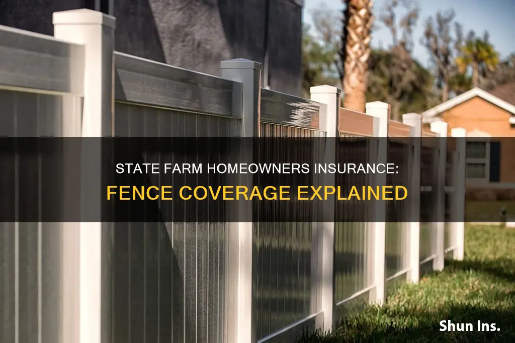 does state farm homeowners insurance cover fences