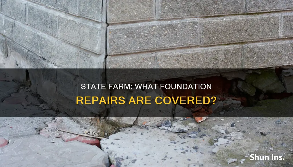 does state farm homeowners insurance cover foundation repair