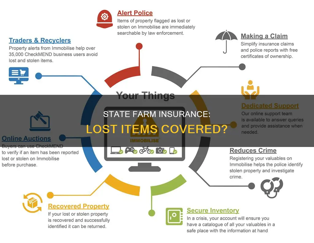 does state farm homeowners insurance cover lost items