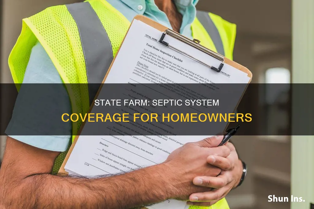 does state farm homeowners insurance cover septic systems