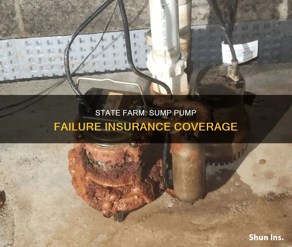 does state farm homeowners insurance cover sump pump failure