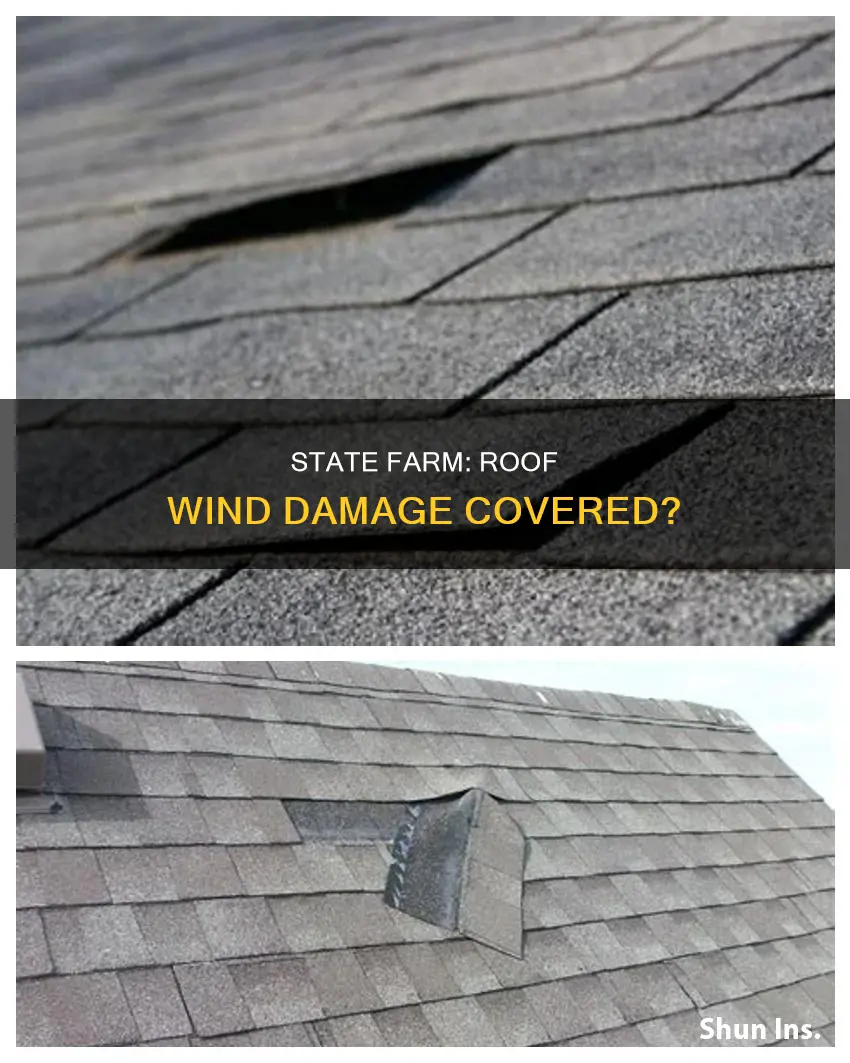 does state farm homeowners insurance cover wind damage to roof