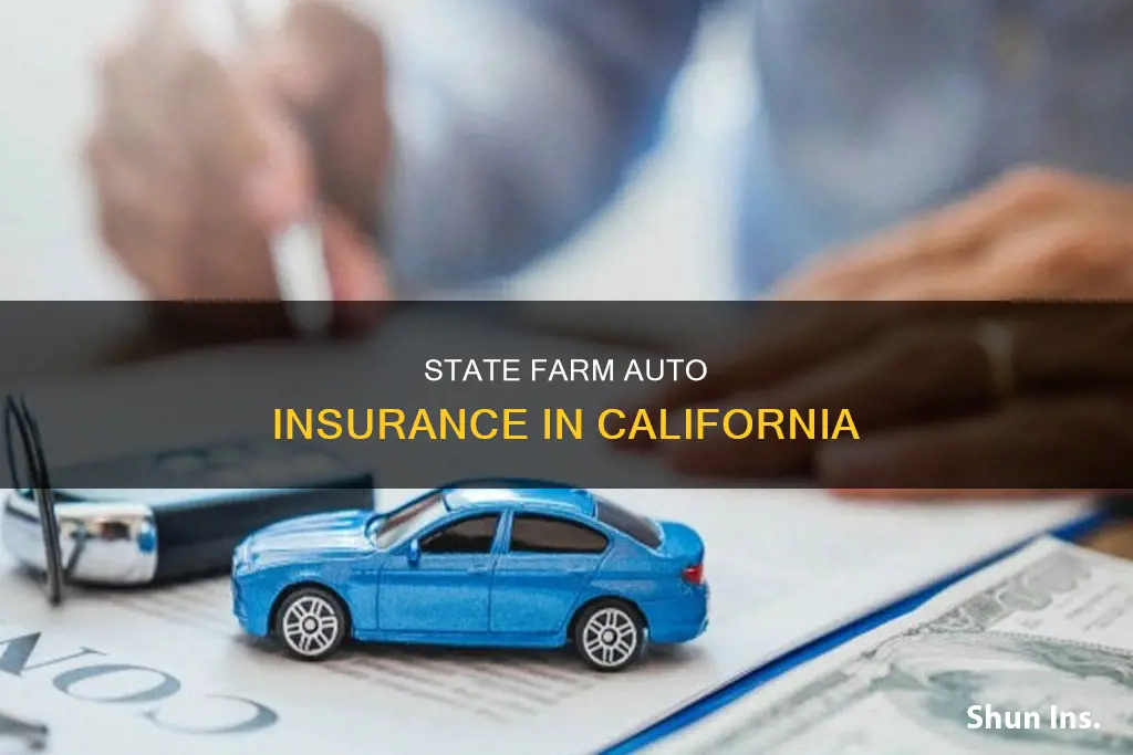 does state farm offer auto insurance in California