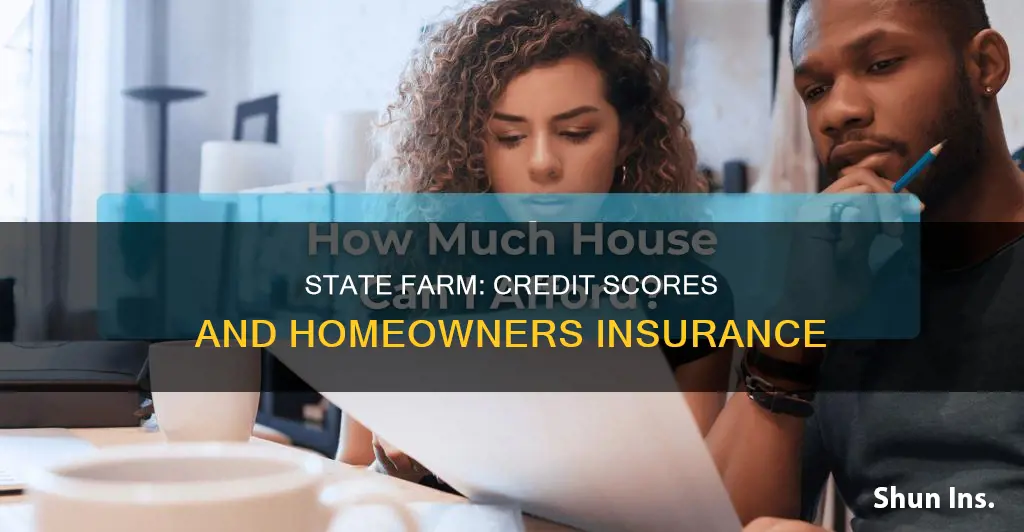 does state farm use credit scores for homeowners insurance