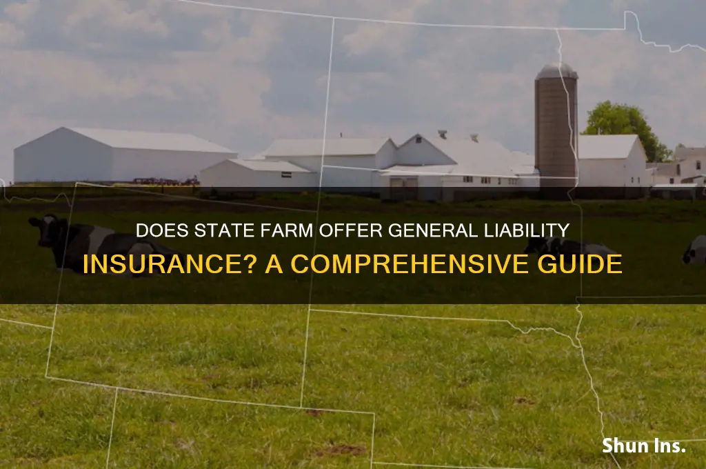 does statefarm do generaal liaability insurance