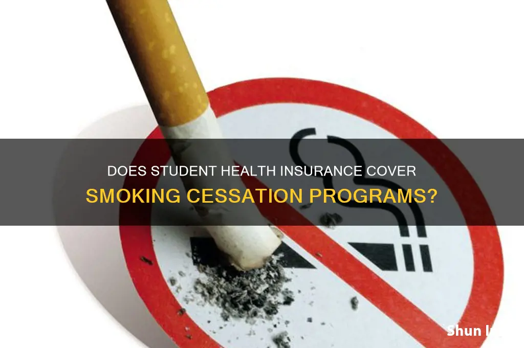 does student health insurance cover smoking cessation