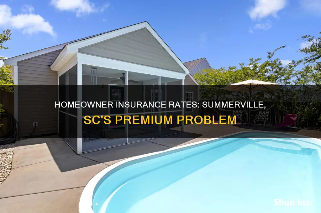 does summerville sc have a higher homeowner insurance rate