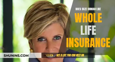 Suze Orman's Take on Whole Life Insurance