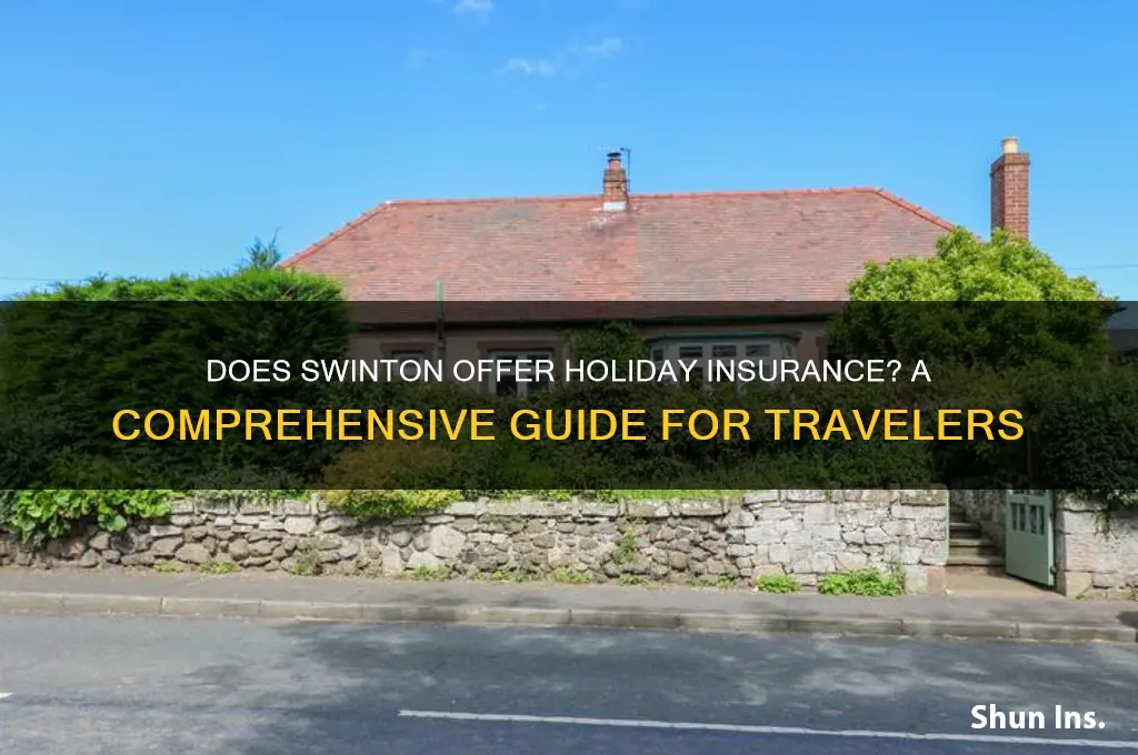 does swinton do holiday insurance