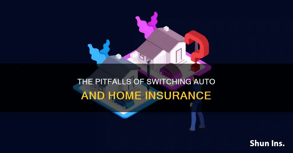 does switching auto and home insurance bad