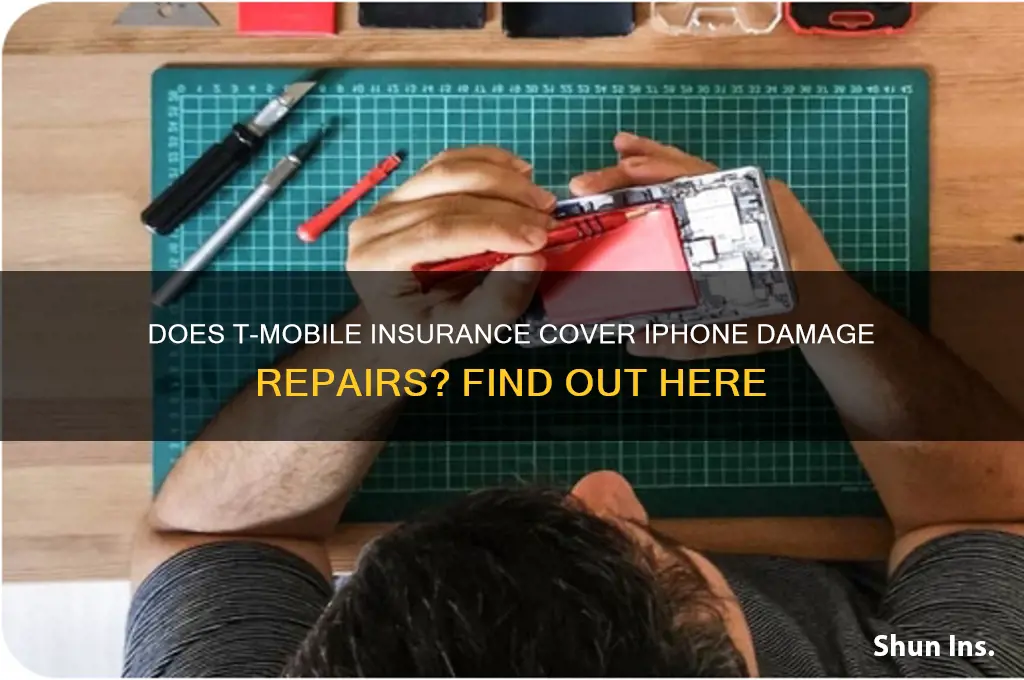 does t-mobile insurance fix iphone damge