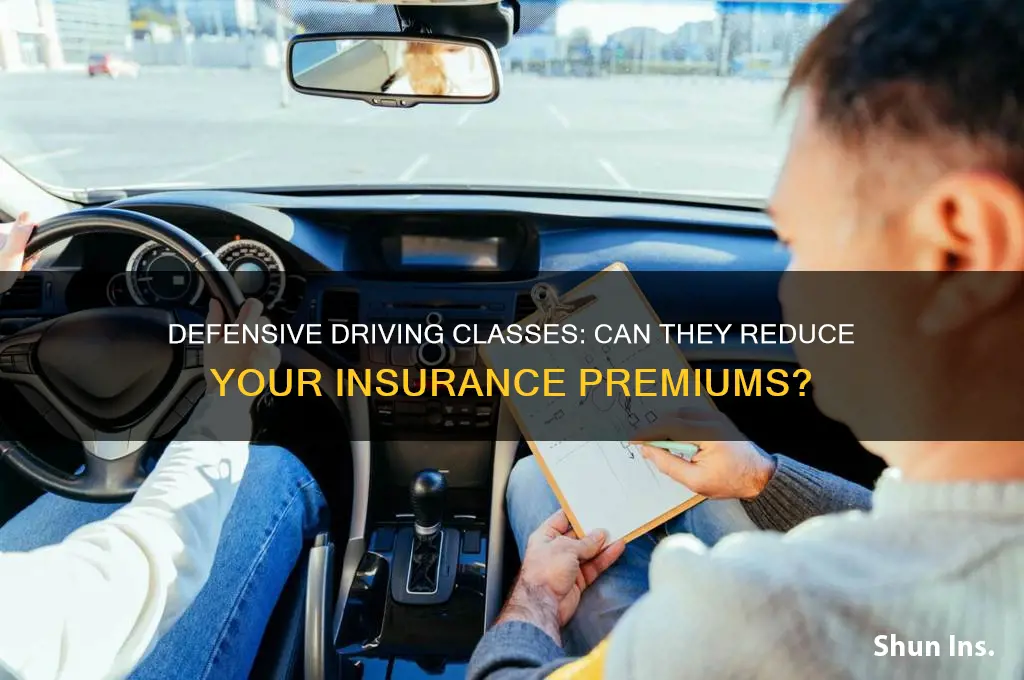 does taking a defensive driving class lower your insurance