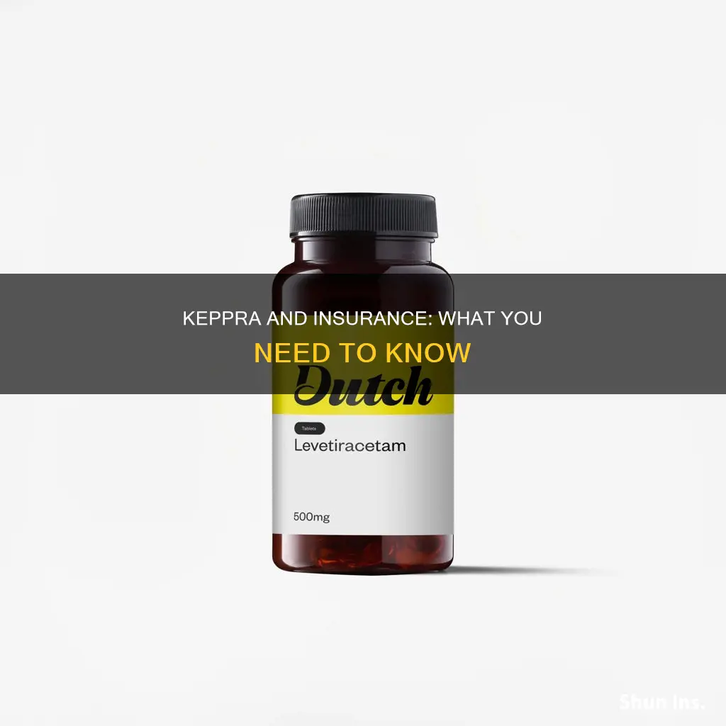 does taking keppra affect insurance
