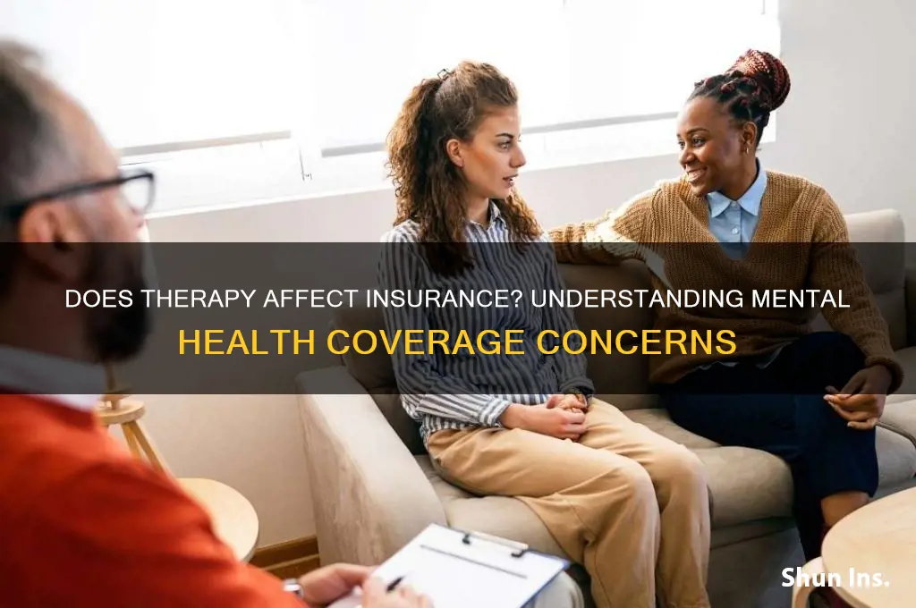 does talking to a therapist flag you on your insurance