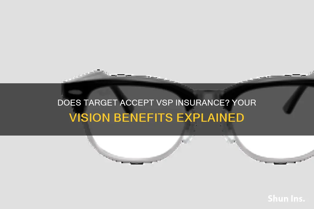 does target except vsp insurance
