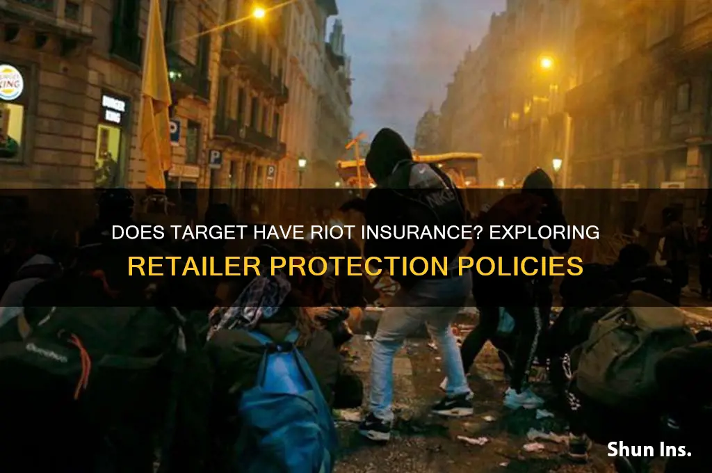 does target have riot insurance