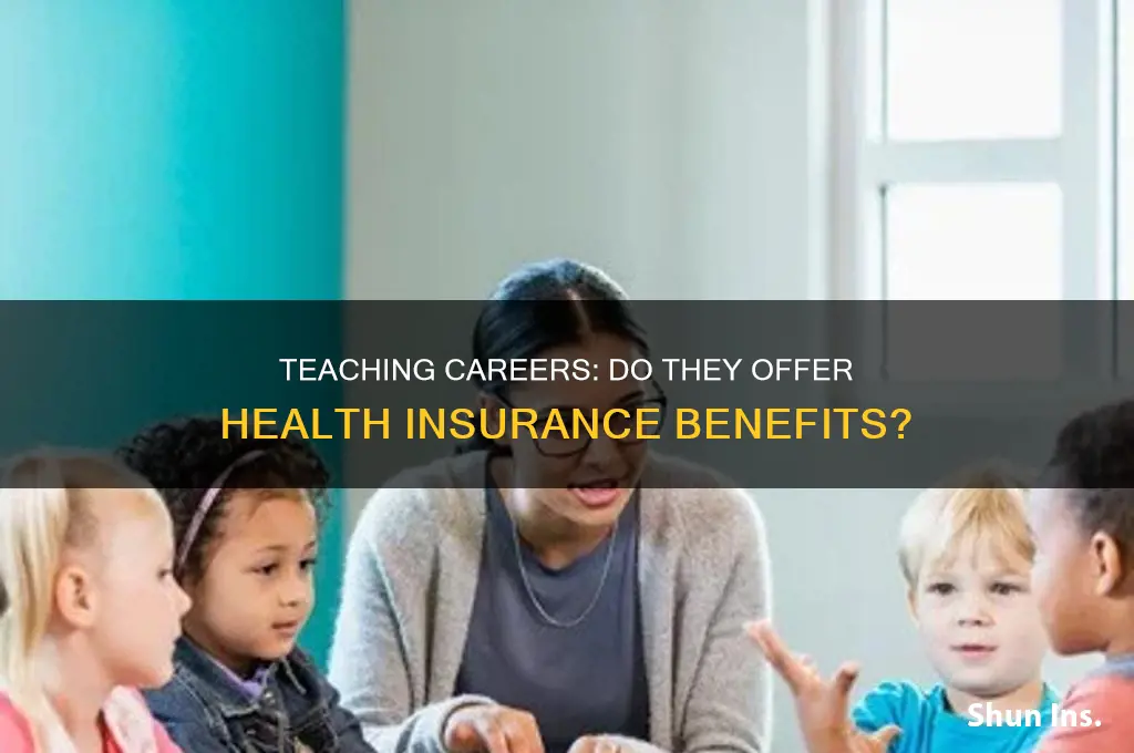 does teaching give health insurance