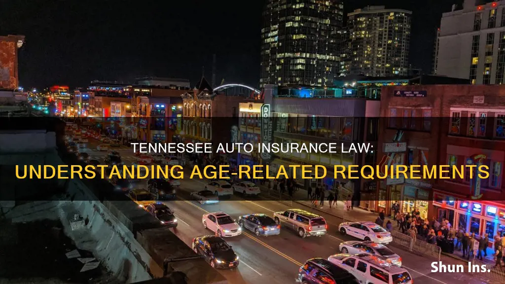 does tennessee have a auto insurance law on age