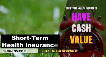 Does Term Health Insurance Offer Cash Value? Understanding Your Policy