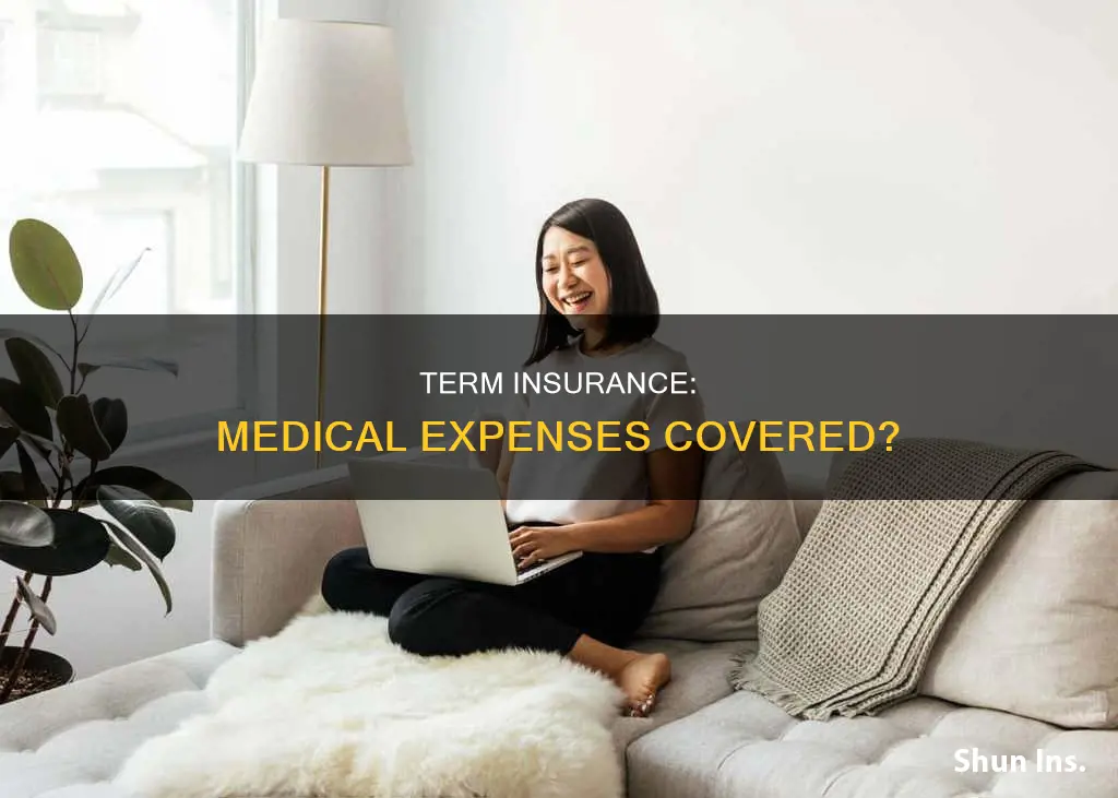 does term insurance cover medical expenses