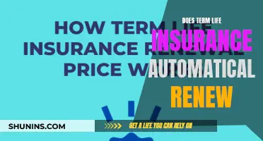 Term Life Insurance: Auto-Renewal and You