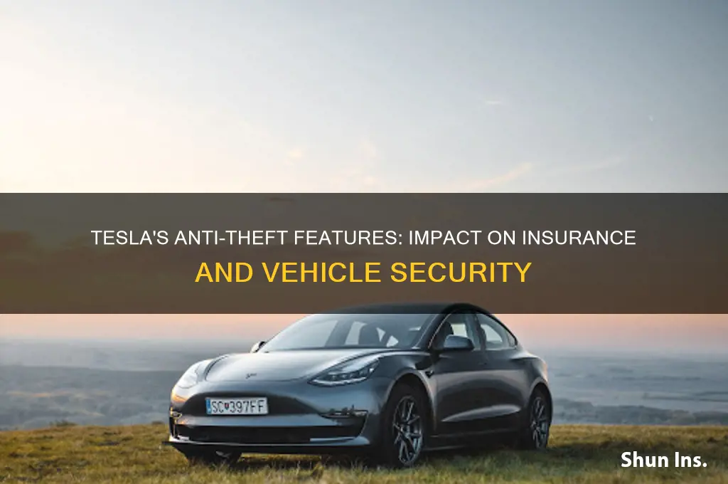 does tesla have anti theft device for insurance
