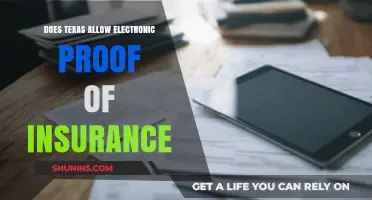 Texas Electronic Proof of Insurance: Legal or Not?
