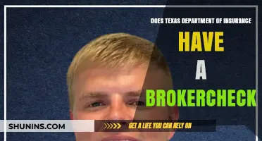 Does Texas Department of Insurance Offer BrokerCheck Services?