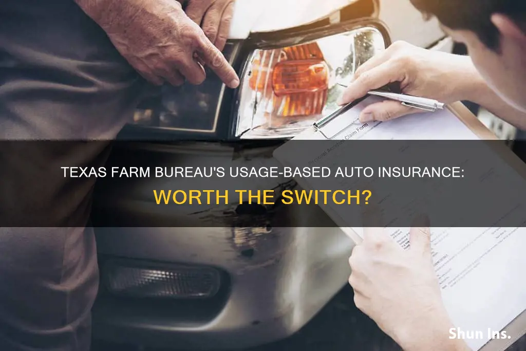 does texas farm bureau have usage based auto insurance