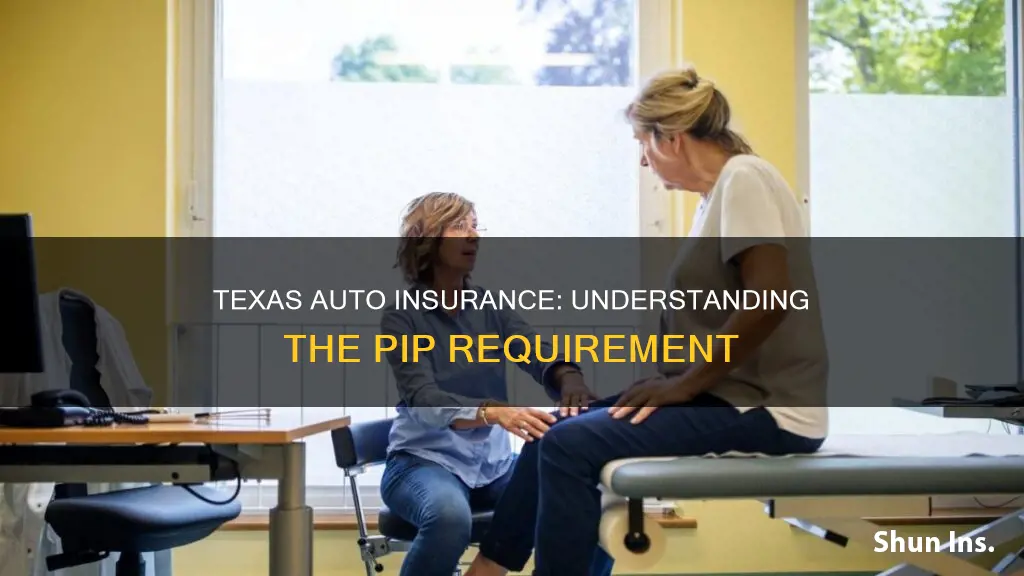 does texas require pip auto insurance