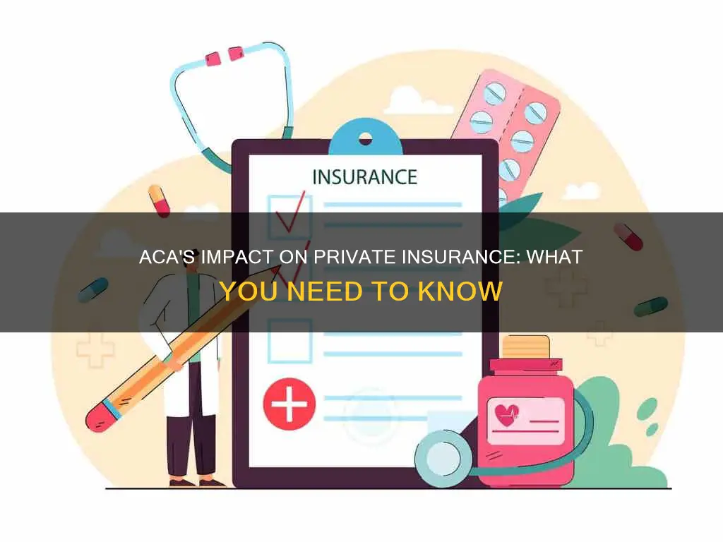 does the aca affect private insurance