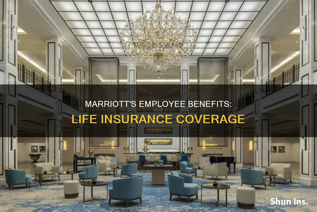 does the american marriotts have life insurance for their employees