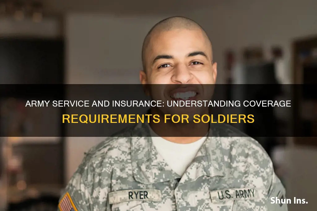 does the army let you not have insurance