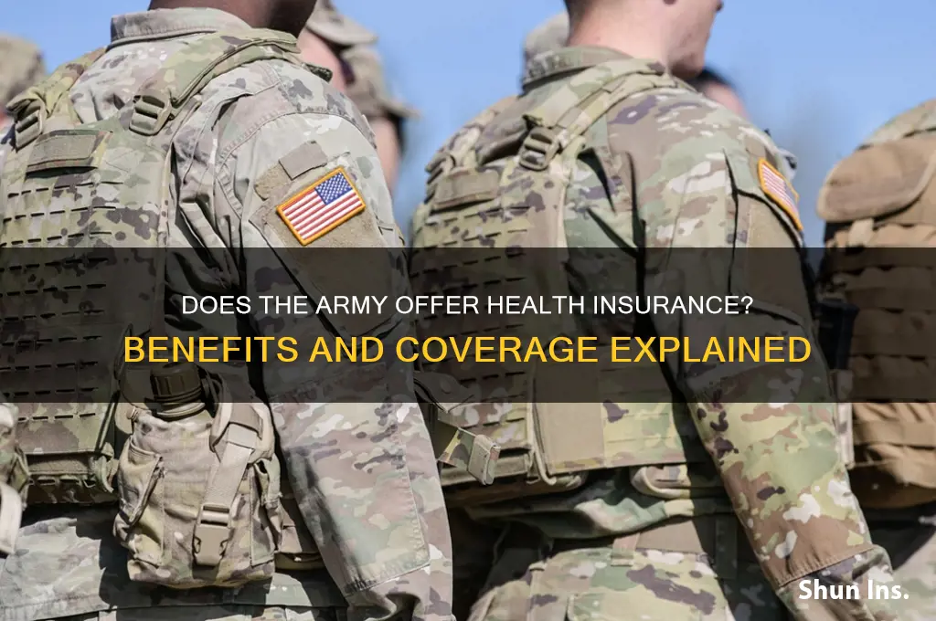 does the army provide health insurance