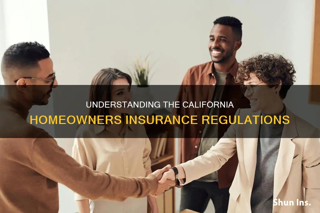 does the california dept of insurance regulate homeowners insurance