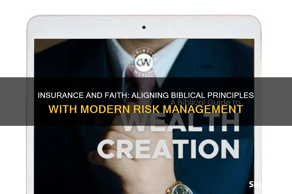 does the concept of insurance fit a biblical worldview