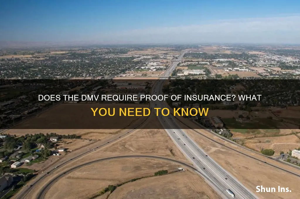 does the dmv ask for prove on insurance