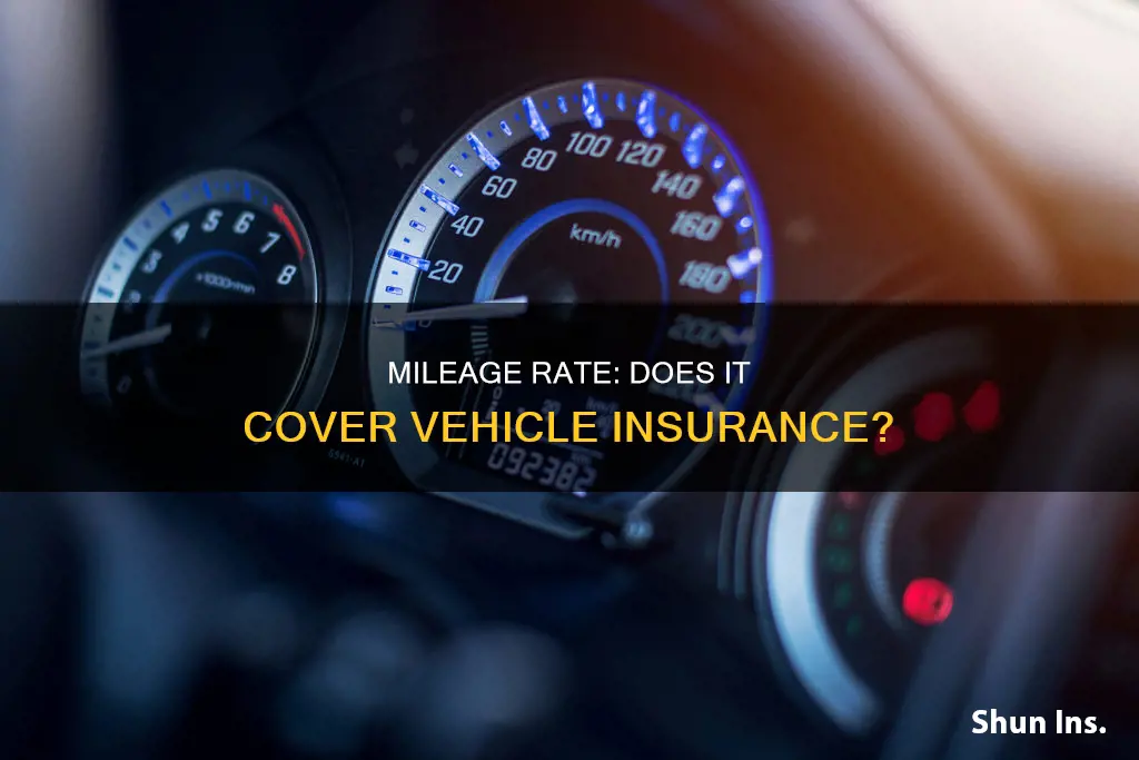 does the federal standard mileage rate include vehicle insurance