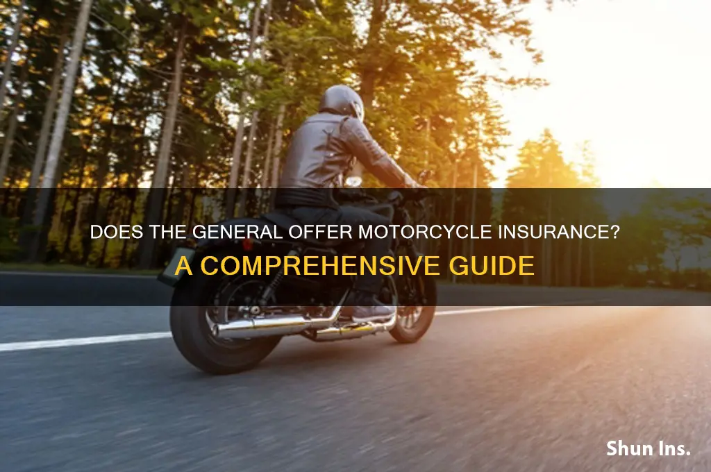 does the general do motorcycle insurance