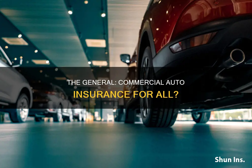 does the general offer commercial auto insurance