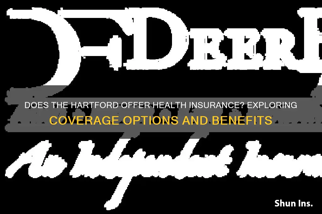 does the hartford have health insurance