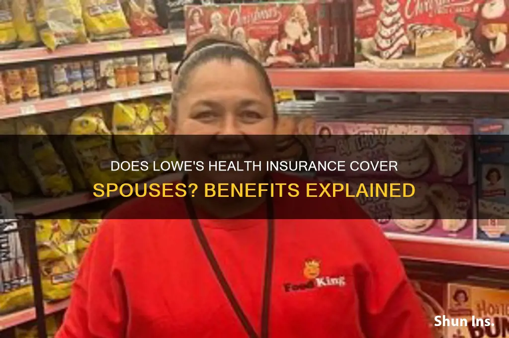 does the health insurance of lowe