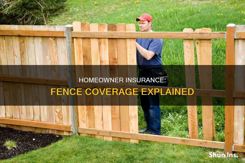 does the homeowner insurance cover fenxe