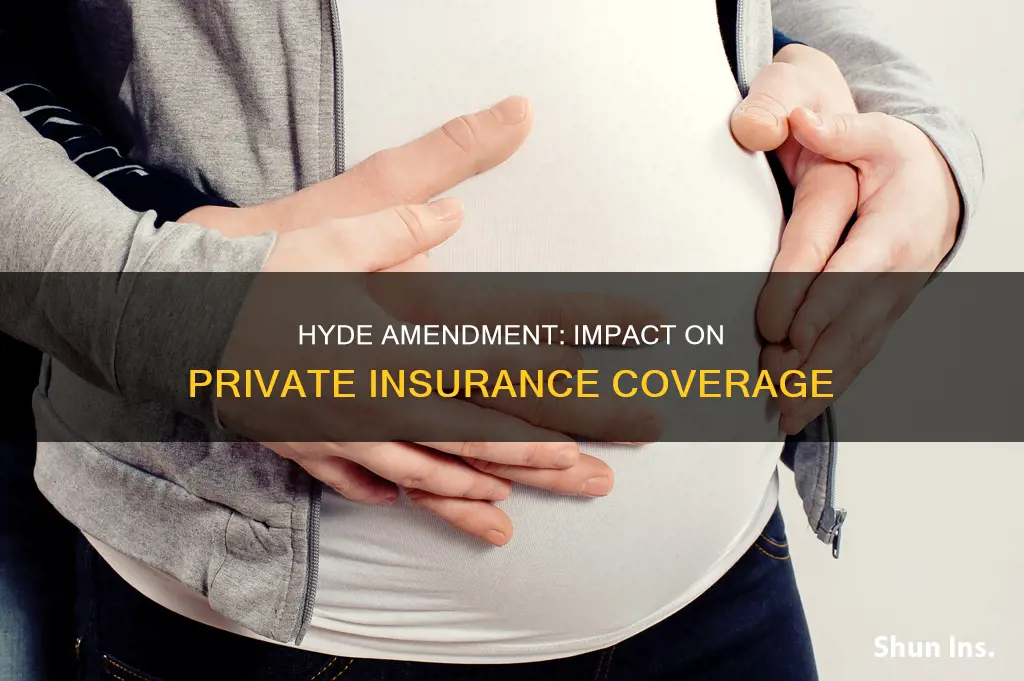 does the hyde amendment affect private insurance