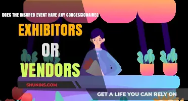 Insured Event: Concessionaires, Exhibitors, and Vendors Involved?
