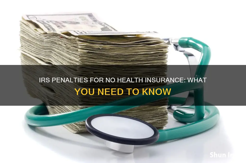 does the irs fine you for not having health insurance