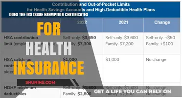 IRS Health Insurance Exemption Certificates: What You Need to Know