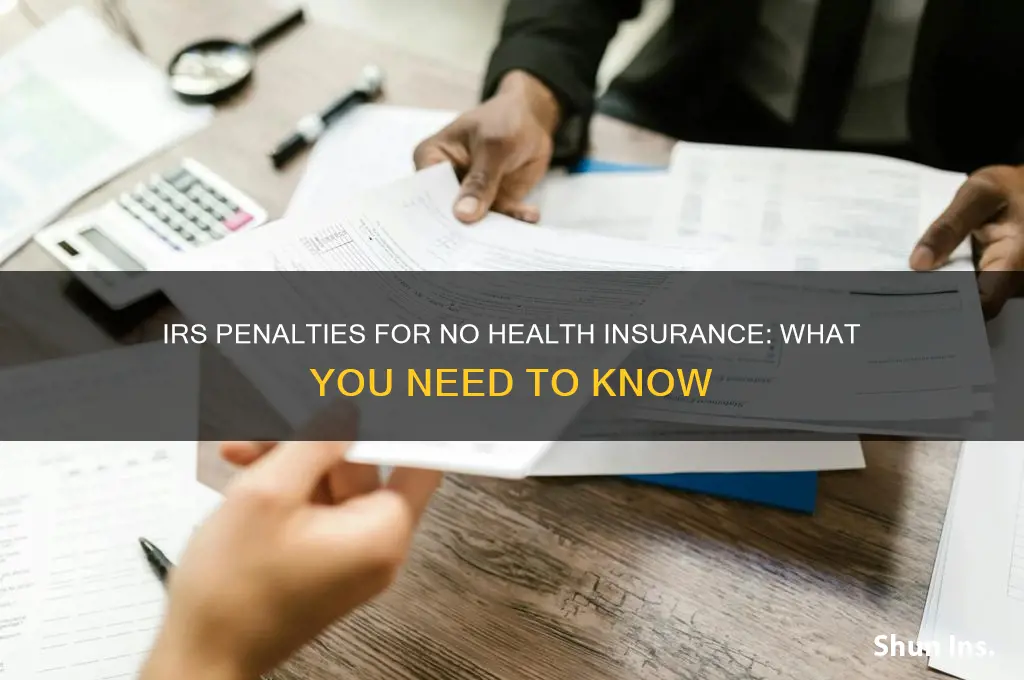 does the irs penalize you for not having insurance