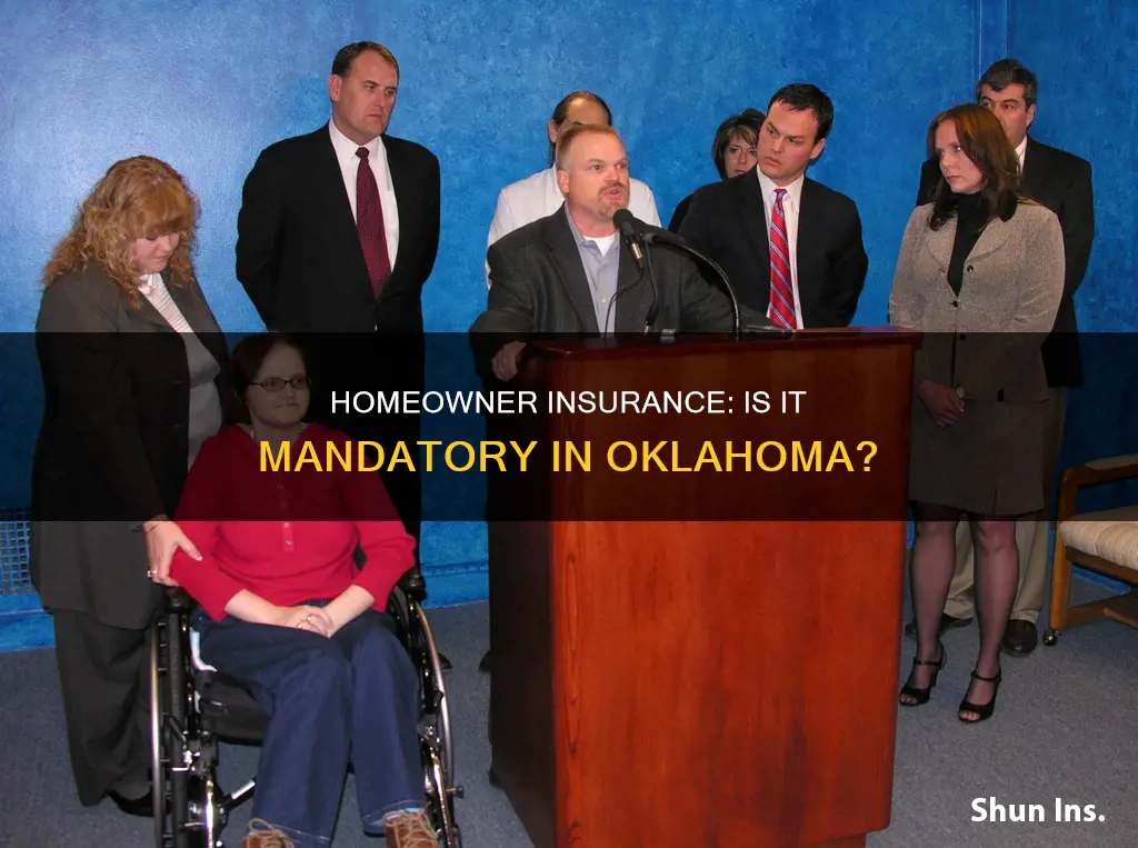 does the law require homeowner insurance in Oklahoma