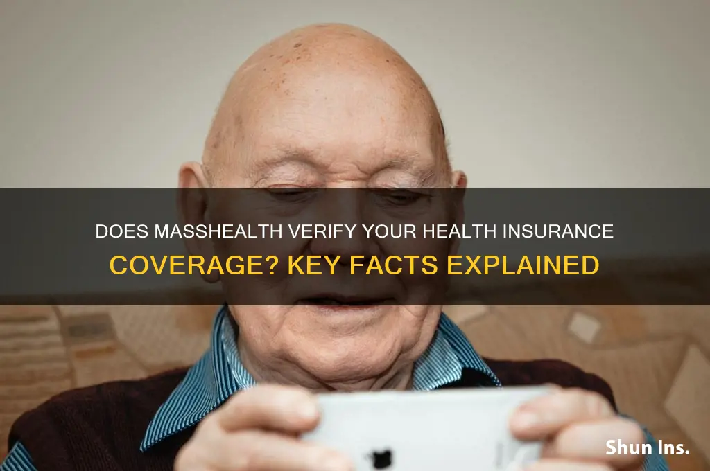 does the mass dor check health insurance